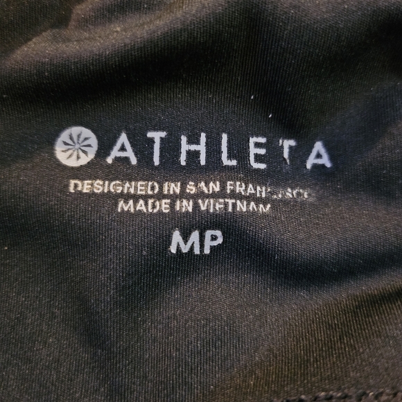 Athleta Contender Laser Cut 7/8 Tight Sz MP - Picture 5 of 9
